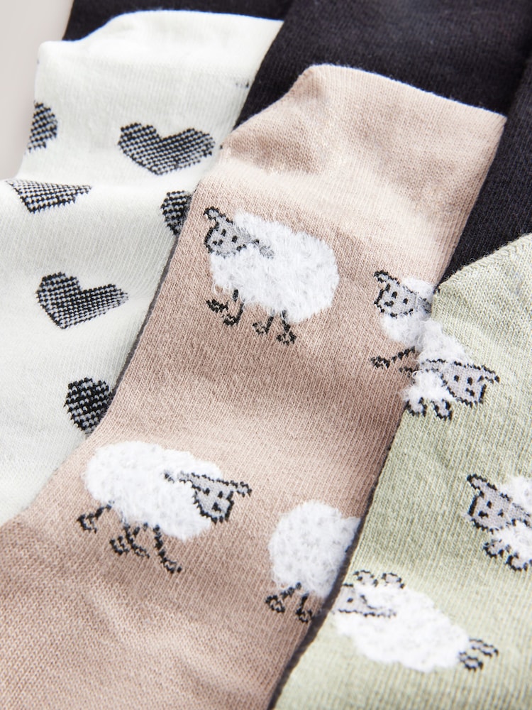 Sheep - Socken mit Fußbett, 4er-Pack - Bild 3 von 3