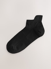 Black & White Blister Resist Trainer Socks 3 Pack - Image 4 of 6