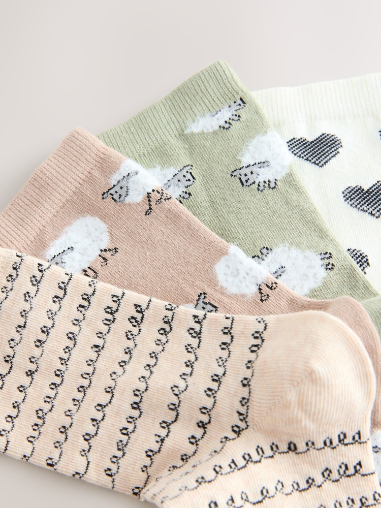 Mouton - Paquet de chaussettes de cheville 4 - Image 7 of 7