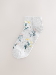 Vert/Jaune Fleuri  - Paquet de chaussettes d'entraînement 4 - Image 2 de 7