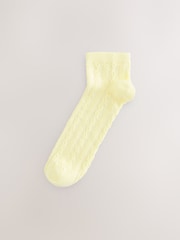 Vert/Jaune Fleuri  - Paquet de chaussettes d'entraînement 4 - Image 4 de 7