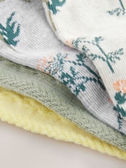 Vert/Jaune Fleuri  - Paquet de chaussettes d'entraînement 4 - Image 7 de 7