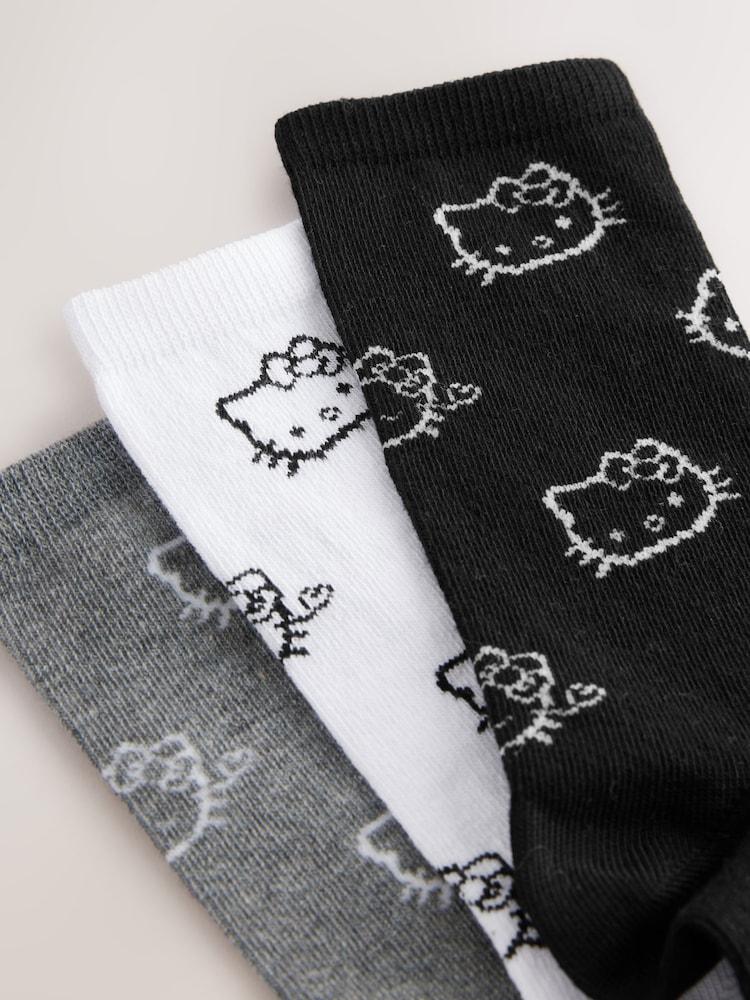 Hello Kitty Ankle Socks 3 Pack - Image 6 of 6