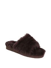 Jones Bootmaker Falonda Faux Fur Slippers - Image 3 of 6