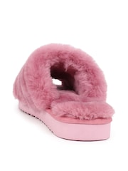 Jones Bootmaker Falonda Faux Fur Slippers - Image 6 of 7