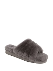 Jones Bootmaker Falonda Faux Fur Slippers - Image 3 of 6