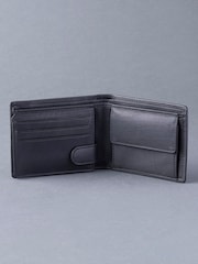 Lakeland Leather Black Stitch Bi-Fold Wallet - Image 4 of 5
