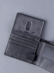 Lakeland Leather Black Stitch Bi-Fold Wallet - Image 5 of 5