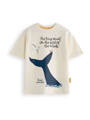 Vanilla Underground Cream Unisex Kids Gruffalo and Friends 100% Cotton T-Shirt - Image 1 of 6