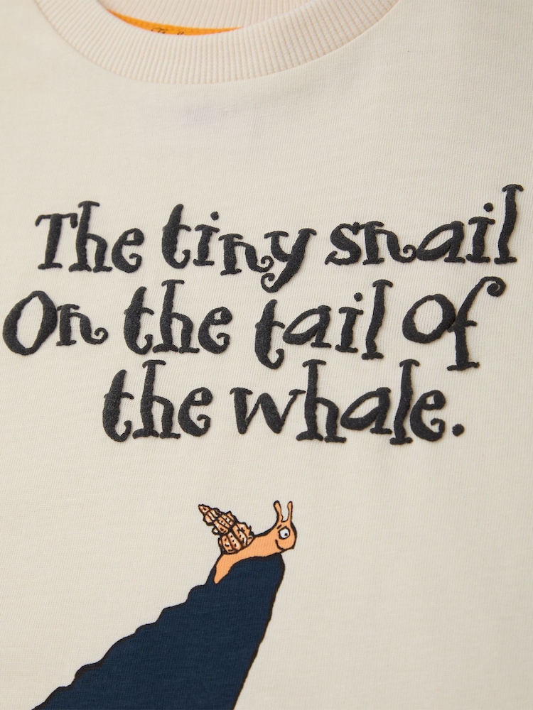 Vanilla Underground Cream Unisex Kids Gruffalo and Friends 100% Cotton T-Shirt - Image 6 of 6 Vanilla Underground Cream Unisex Kids Gruffalo and Friends 100% Cotton T-Shirt - Image 6 of 6