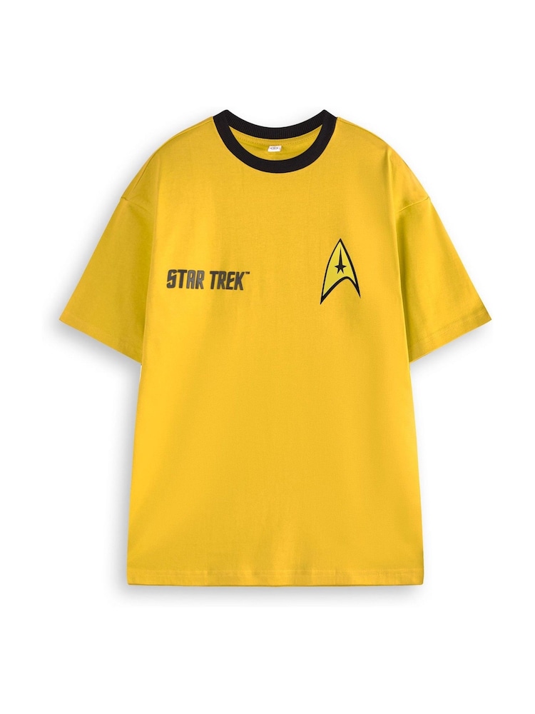 Vanilla Underground Mens Star Trek Character 100% Cotton T-Shirt - صورة 1 من 6 Vanilla Underground Mens Star Trek Character 100% Cotton T-Shirt - صورة 1 من 6