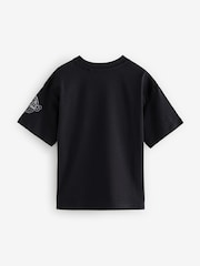 Black Sonic The Hedgehog 3 Official Movie Graphic 100% Cotton T-Shirt (7-14yrs) - Image 2 of 4