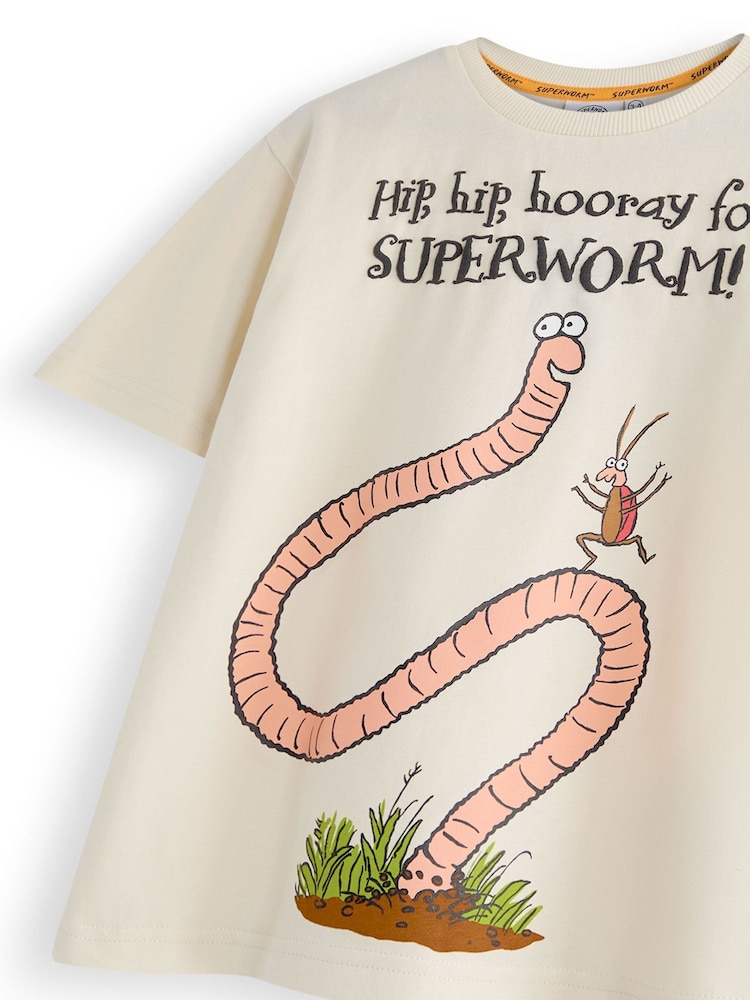 Vanilla Underground Cream Unisex Kids Gruffalo and Friends 100% Cotton T-Shirt - Image 3 of 6