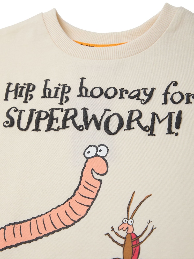Vanilla Underground Cream Unisex Kids Gruffalo and Friends 100% Cotton T-Shirt - Image 4 of 6