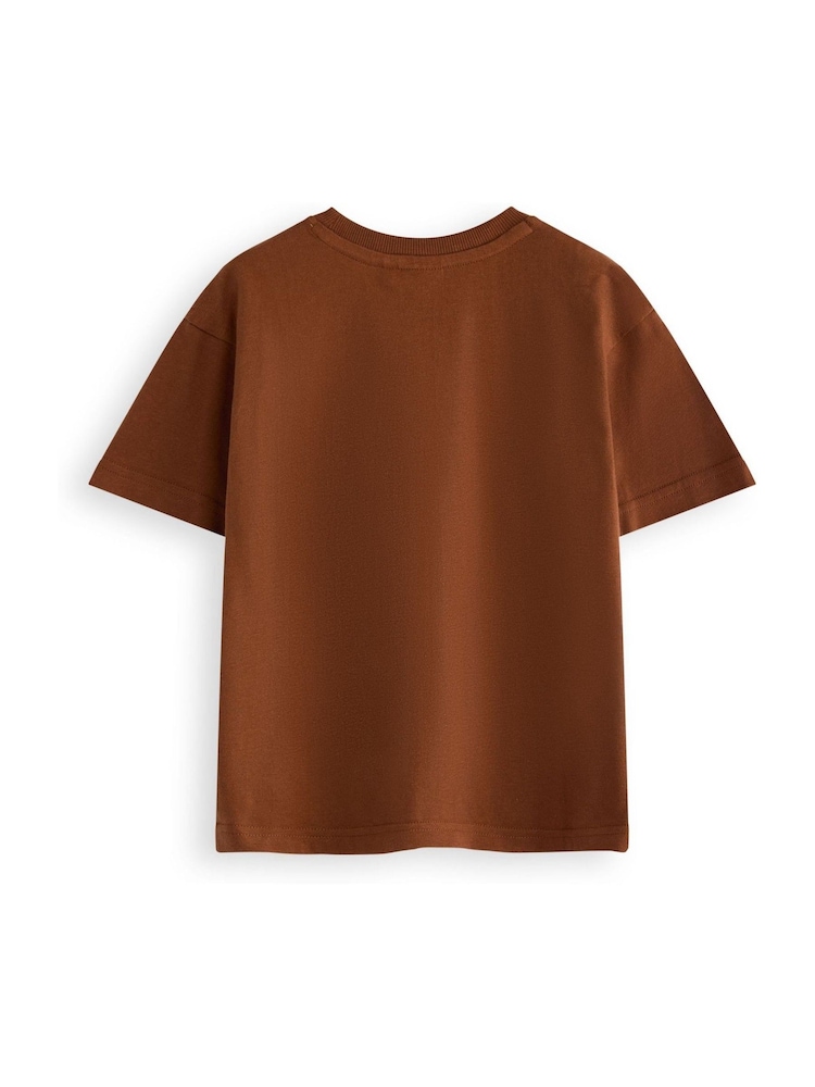 Vanilla Underground Brown Unisex Kids Gruffalo and Friends 100% Cotton T-Shirt - Image 2 of 6