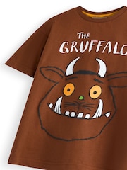 Vanilla Underground Brown Unisex Kids Gruffalo and Friends 100% Cotton T-Shirt - Image 3 of 6