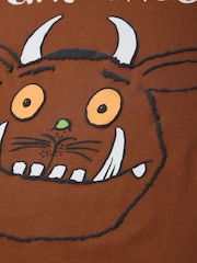 Vanilla Underground Brown Unisex Kids Gruffalo and Friends 100% Cotton T-Shirt - Image 4 of 6