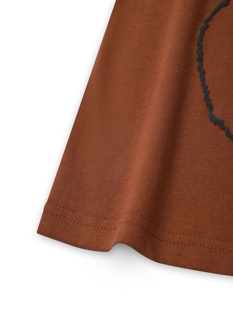 Vanilla Underground Brown Unisex Kids Gruffalo and Friends 100% Cotton T-Shirt - Image 6 of 6
