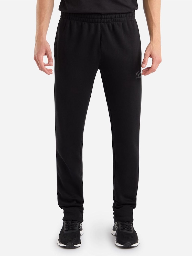 Umbro Black Fleece Joggers - Image 1 of 5 Umbro Black Fleece Joggers - Image 1 of 5
