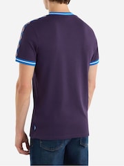 Umbro Purple Infilled Tape 100% Cotton T-Shirt - Image 2 of 4