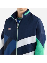Umbro Blue Panelled Track Jacket - Image 2 of 4