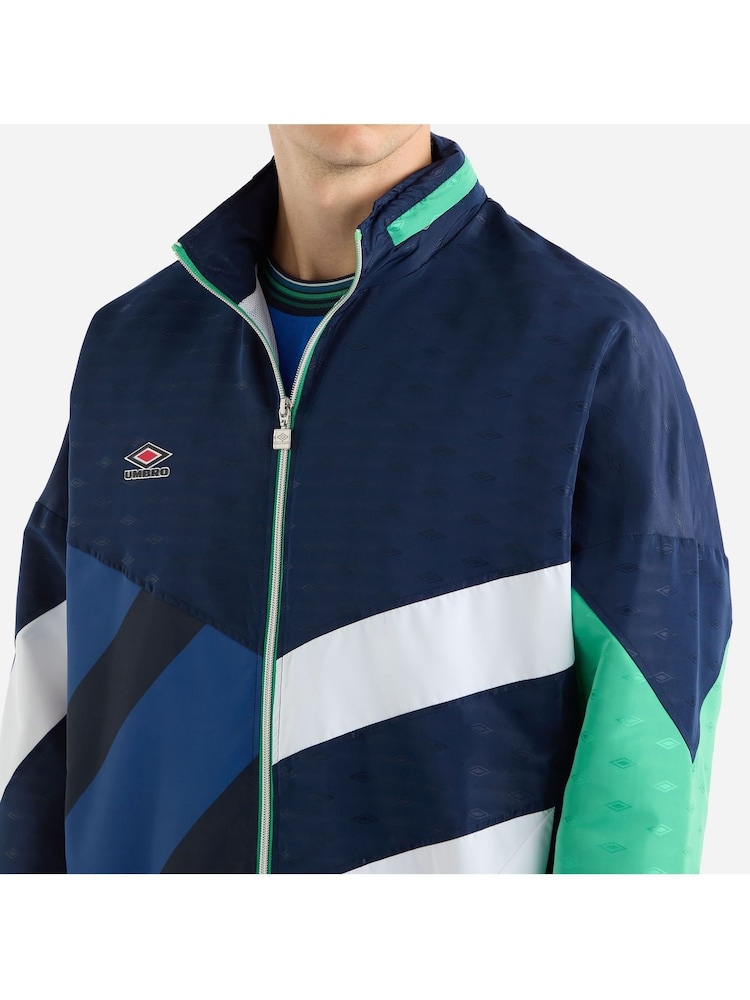 Umbro Blue Panelled Track Jacket - Image 2 of 4