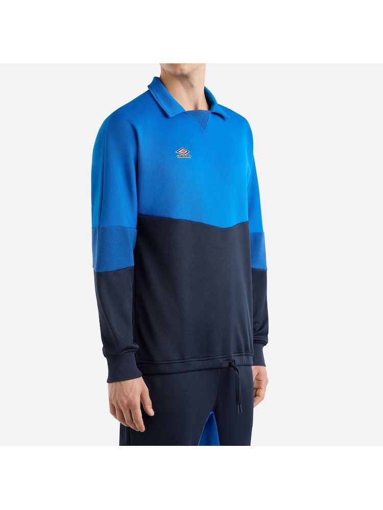 Umbro Blue Drill Top - Image 1 of 4