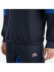 Umbro Blue Drill Top - Image 4 of 4