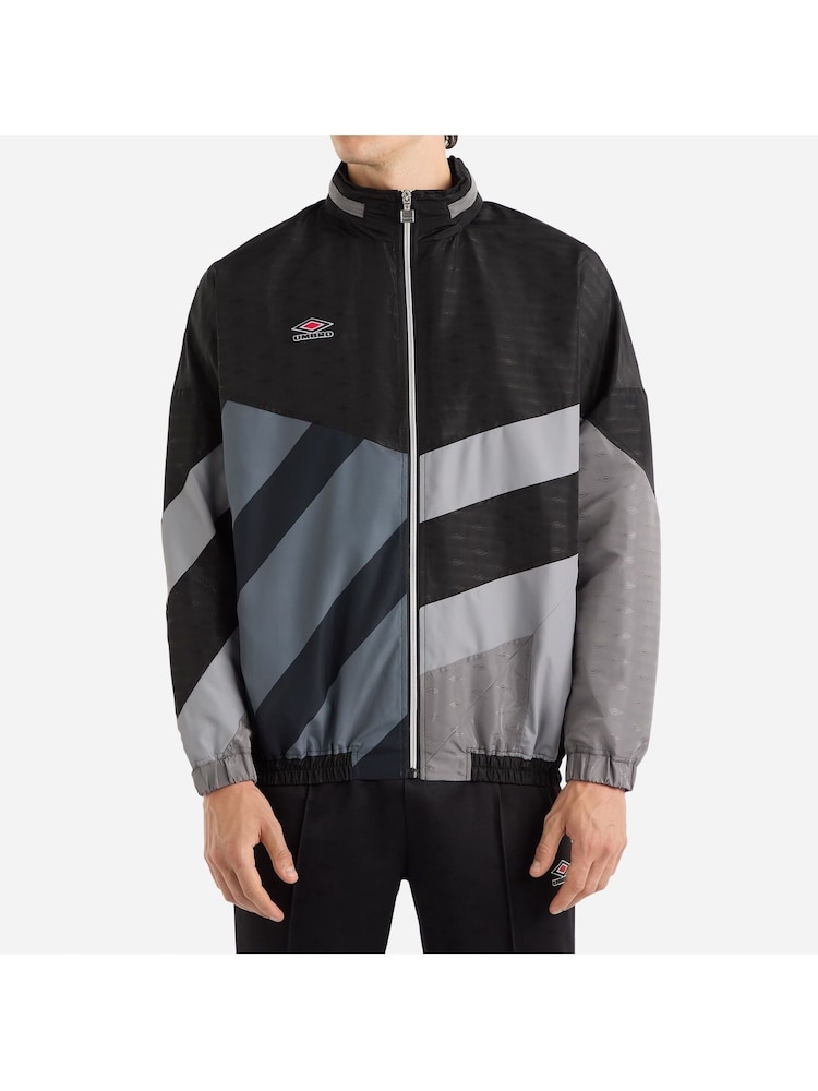 Umbro Black Panelled Track Jacket - Image 1 of 4