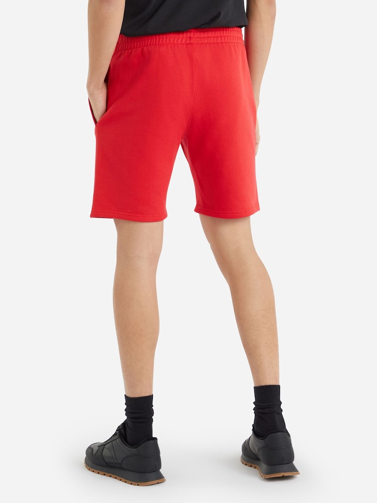 Umbro Red Fleece Short - Image 2 of 4 Umbro Red Fleece Short - Image 2 of 4