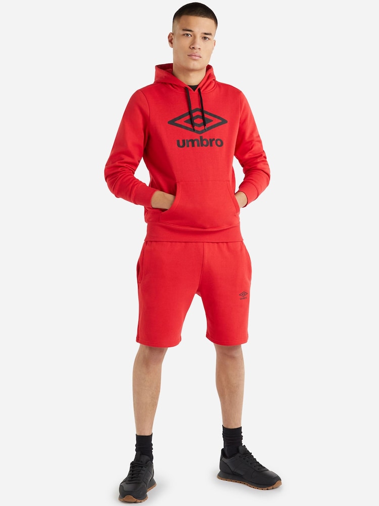 Umbro Red Fleece Short - Image 3 of 4