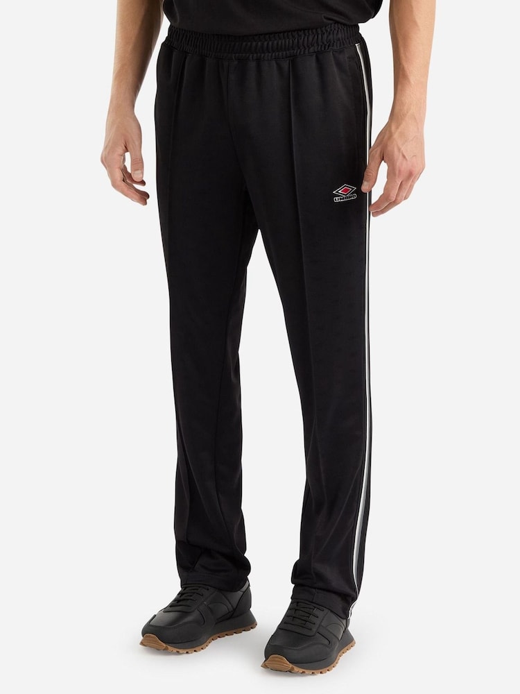 Umbro Black Monogram Track Joggers - Image 1 of 4