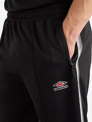 Umbro Black Monogram Track Joggers - Image 3 of 4