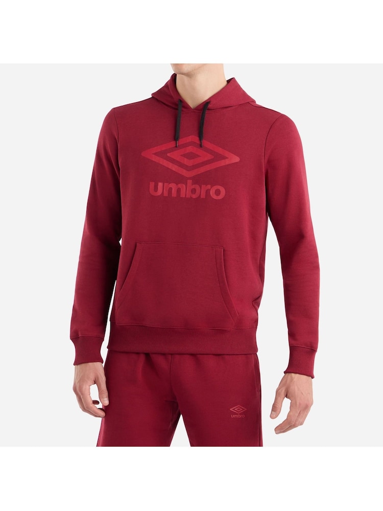 Sudadera con capucha y logotipo grande de Umbro - Imagen 1 de 4