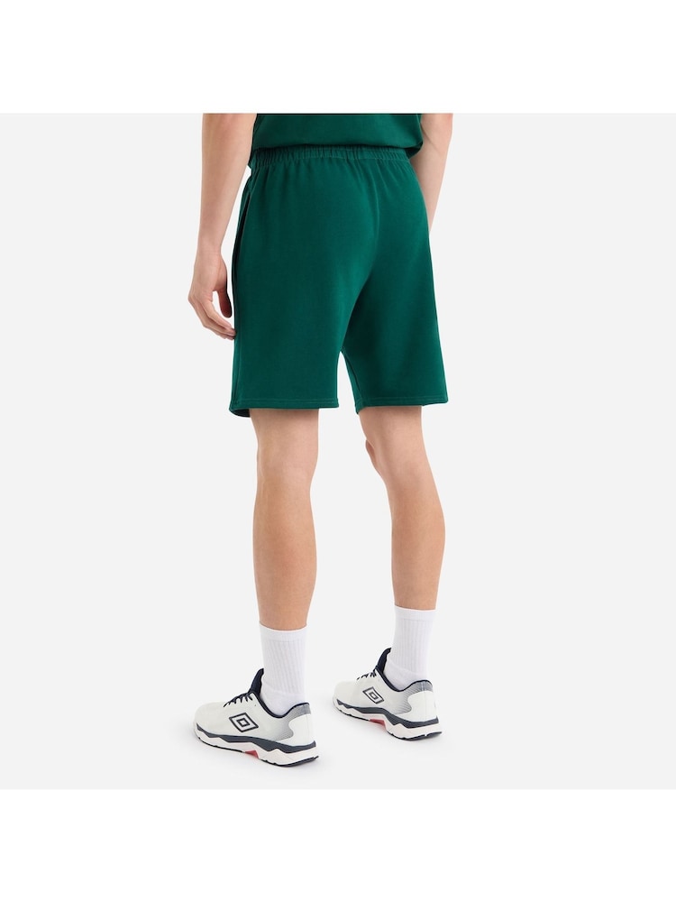 Umbro Green Fleece Shorts - Image 2 of 4