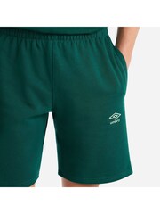 Umbro Green Fleece Shorts - Image 4 of 4