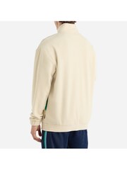 Umbro Cream Panelled Quarter Zip Fleece - Image 2 of 4
