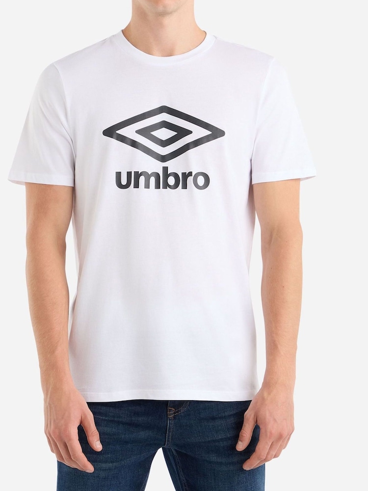Umbro Large Logo 100% Cotton T-Shirt - Imagen 1 de 4