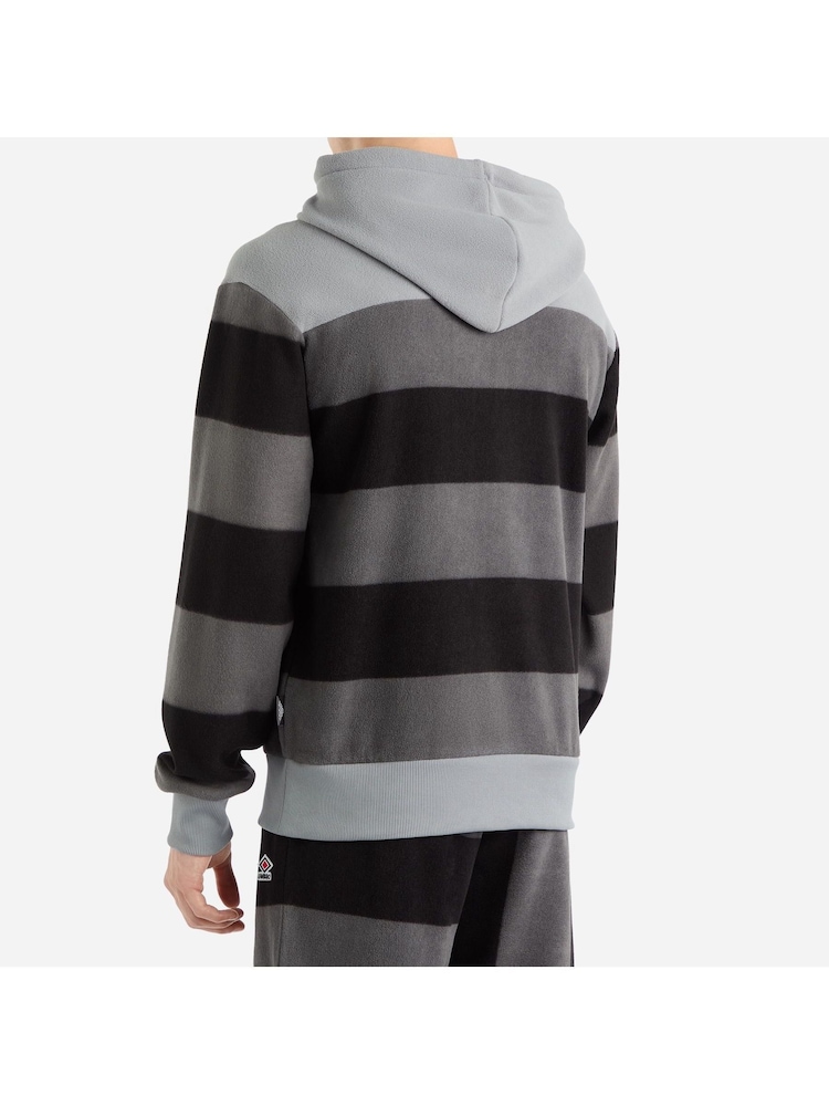 Umbro Grey Panelled Hoodie - Image 2 of 4