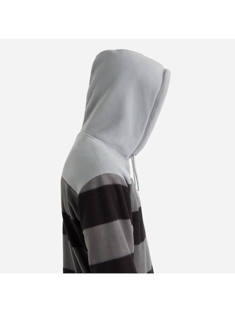 Umbro Grey Panelled Hoodie - Image 4 of 4