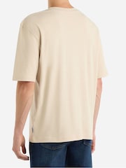 Umbro Cream Crest 100% Cotton T-Shirt - Image 2 of 4