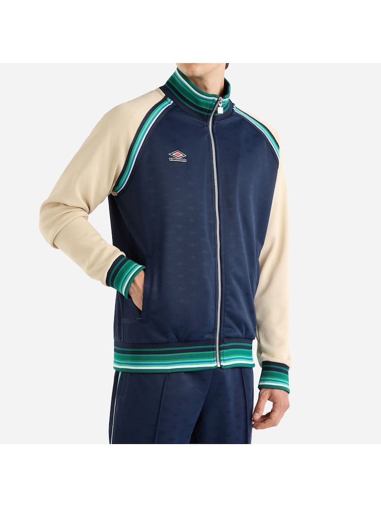 Umbro Blue Monogram Anthem Jacket - Image 1 of 4