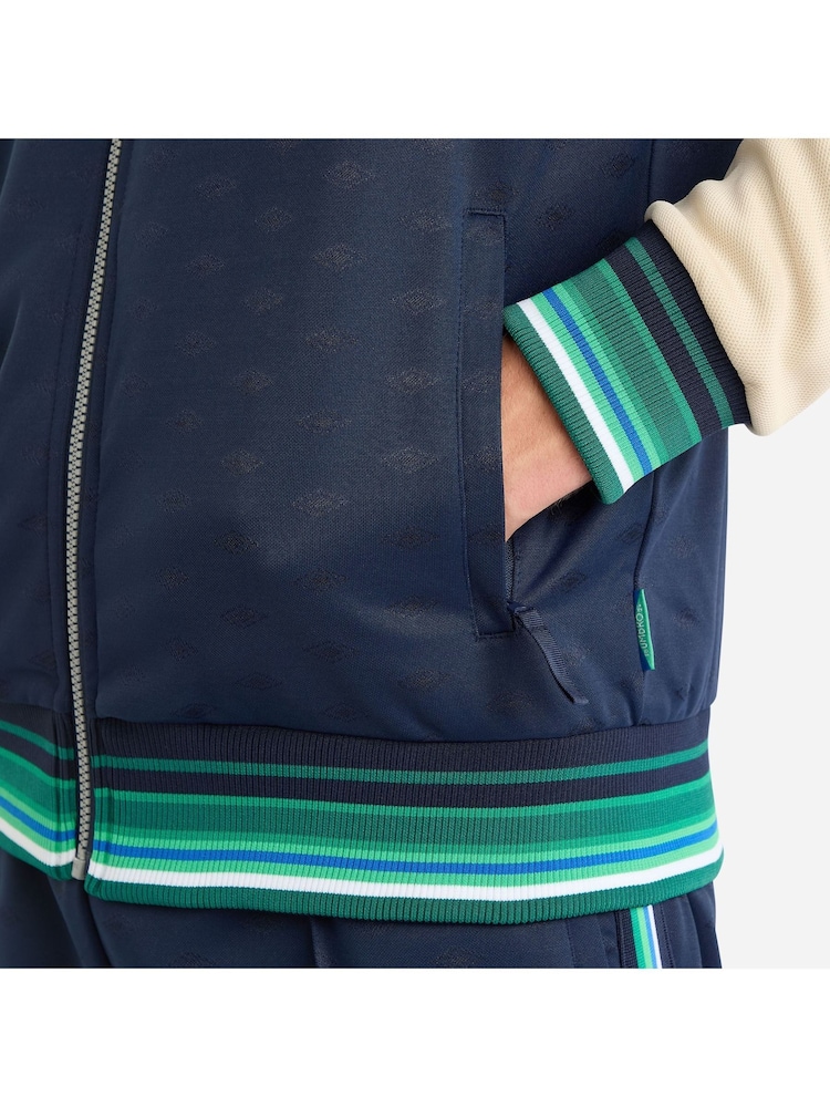Umbro Blue Monogram Anthem Jacket - Image 4 of 4