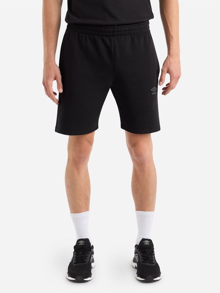 Umbro Black Fleece Shorts - Image 1 of 4