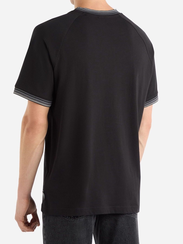 Umbro Black Panelled T-Shirt - Image 2 of 4