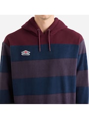 Umbro Red Panelled Hoodie - Image 5 of 5