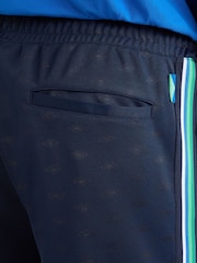 Umbro Blue Monogram Track Joggers - Image 4 of 4