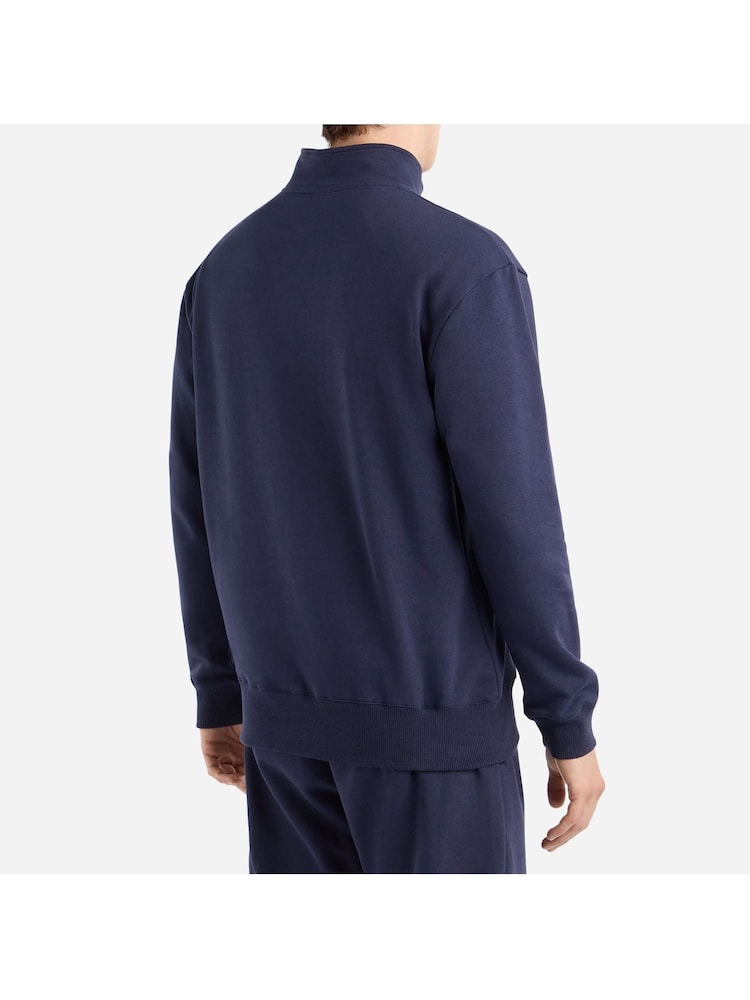 Umbro Blue Small Logo Quarter Zip Fleece - Image 2 of 4