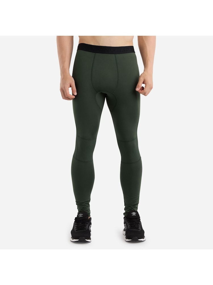 Umbro Green Pro Training Leggings - Image 2 of 5