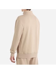 Umbro Cream Small Logo Quarter Zip Fleece - Image 2 of 4